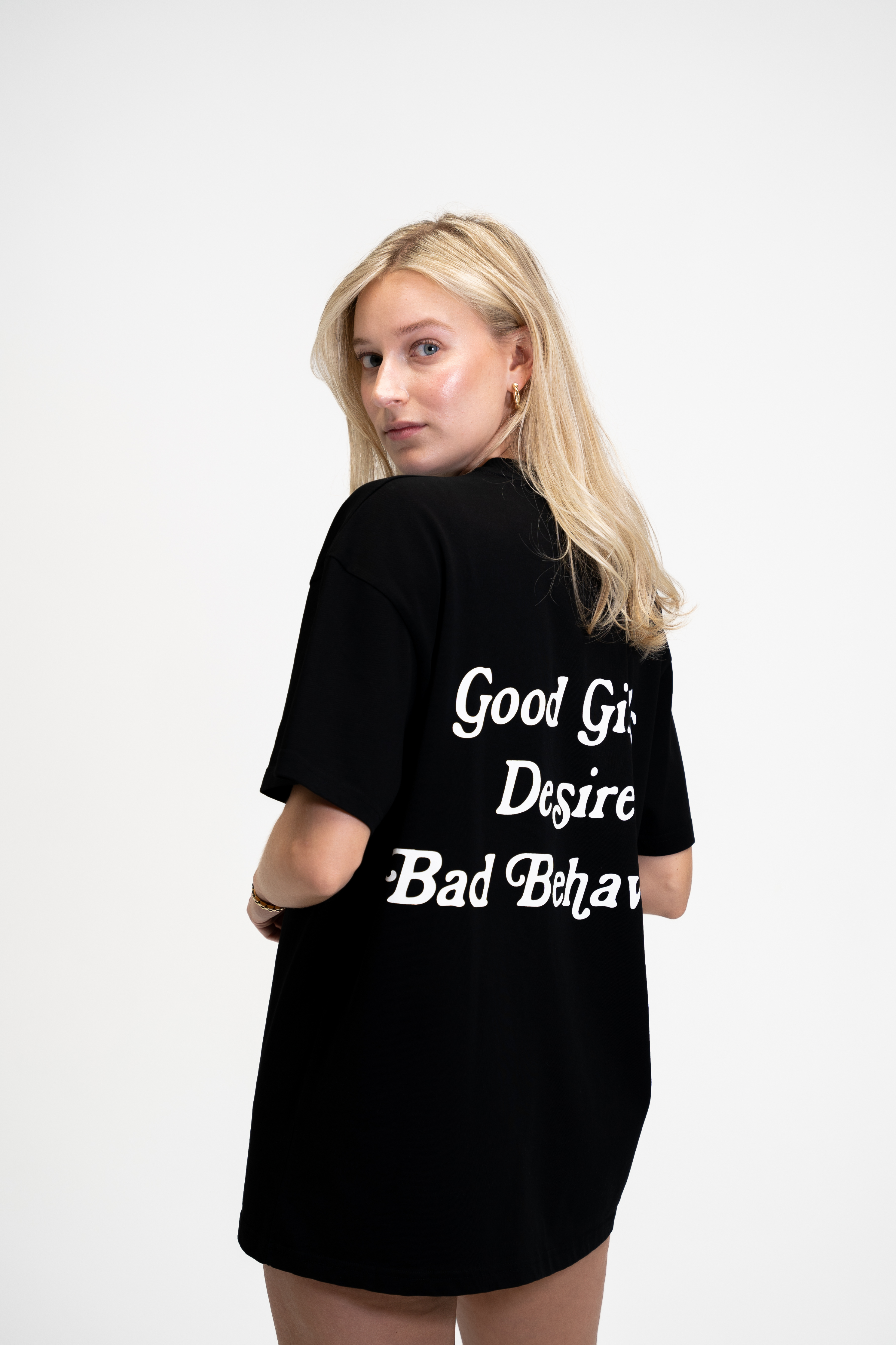 'Good Girls’ T-shirt black/white