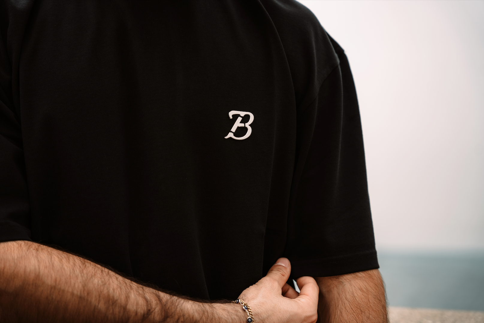 Steel Logo 'B' T-shirt