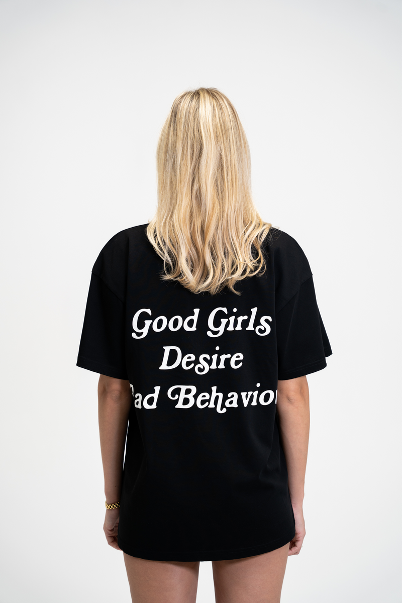 'Good Girls’ T-shirt black/white